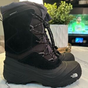 The North Face Black Waterproof Boots